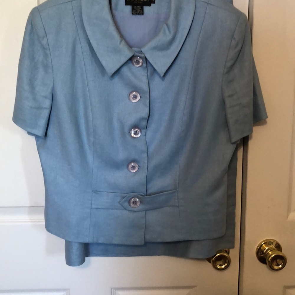 2 piece 100% linen dress size 14